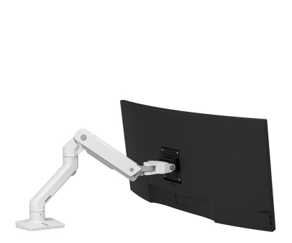 Uchwyt do monitora Ergotron HX Desk Monitor Arm Biały